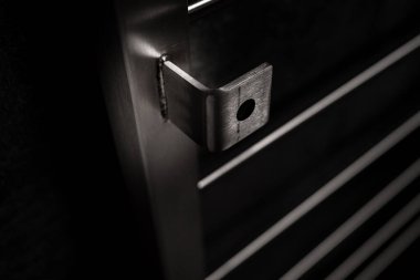 stainless steel welded joint in the manufacture of fences and railings.