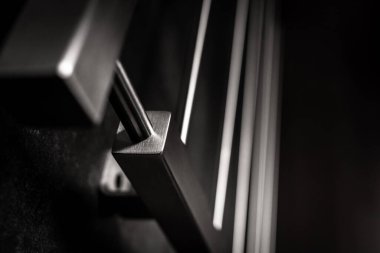 stainless steel welded joint in the manufacture of fences and railings.