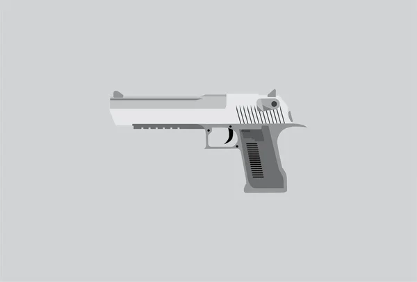 Diseño Plano Arma Deagle — Foto de Stock