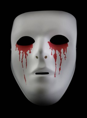 Kanayan Gözler Kara Arkaplan Karşısında İzole Edildi