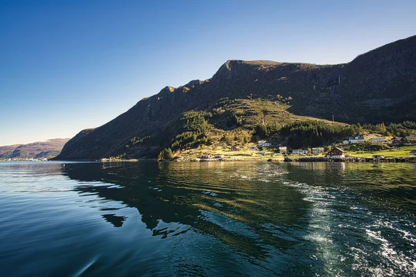 Horgásztúrák Selje Norway Ben Paradicsom Horgászok Természet Szerelmeseinek Tiszta Kikapcsolódás — Stock Fotó