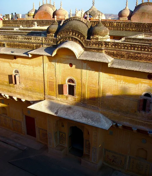 Vislumbre Projetos Arquitetura Palácio Nahargarh Jaipur — Fotografia de Stock