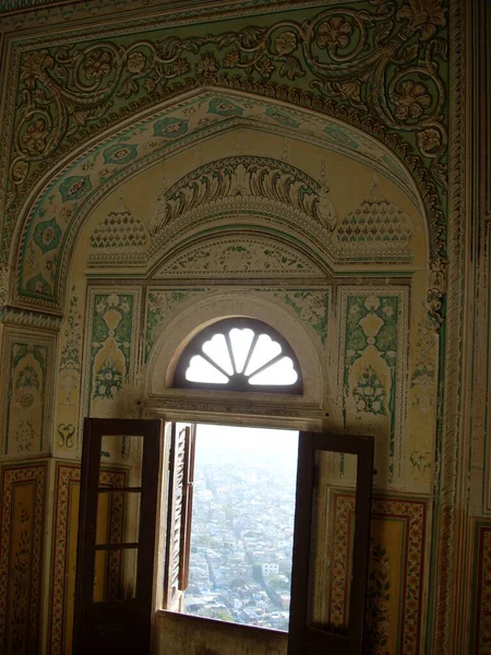 Glimpse Αρχιτεκτονικά Σχέδια Της Nahargarh Palace Jaipur — Φωτογραφία Αρχείου