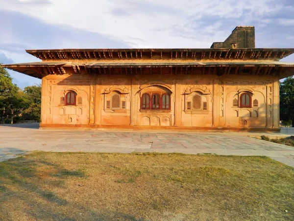 Vislumbre Projetos Arquitetura Palácio Nahargarh Jaipur — Fotografia de Stock