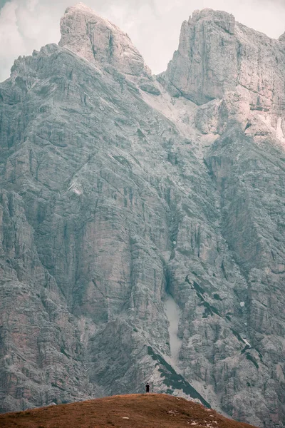 Dolomitler Dağları Güzel Hava Koşullarında Inanılmaz Zirveler Nanılmaz Yaz Doğası — Stok fotoğraf