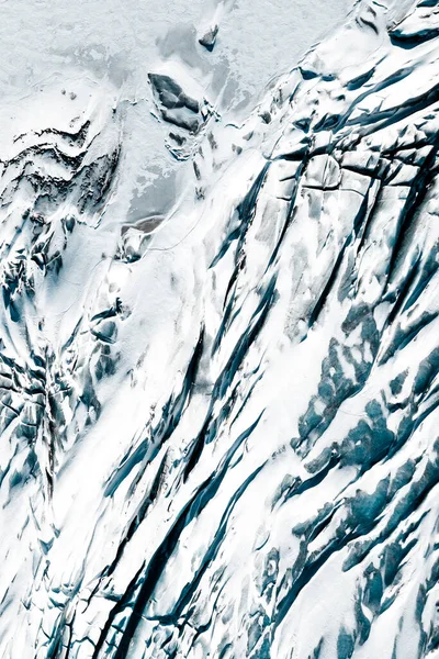 Abstracte Achtergrond Van Sneeuw Ijs Textuur Uit Ijsgrot Winter Ijsland — Stockfoto
