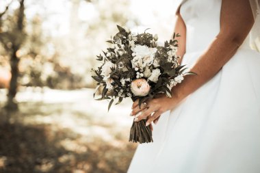 Güzel bir düğün çiçeği.