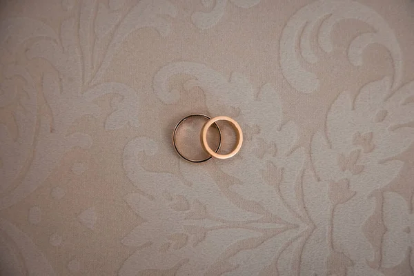 Anillos Boda Símbolo Del Amor —  Fotos de Stock