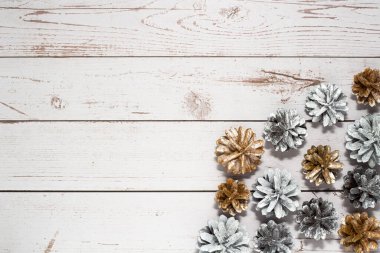 Metin tebrik kartı için Noel Düz Yatağı