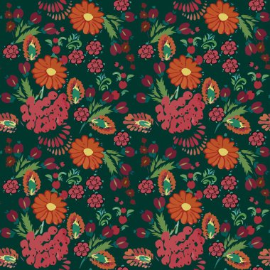 Watercolor, handmade, pattern, seamless, flowers, ears of corn, leaves, wallpaper, background, variable, vintage, clothes, cover, fabric, textile, texture