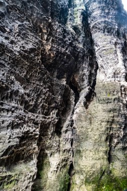 Czech kumtaşı kaya formatlarında yürüyüş ulusal park manzarası