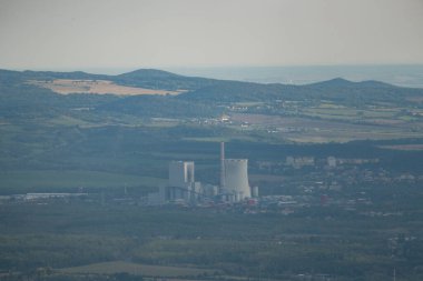 Yazın sonunda inanılmaz güzel bir Czech doğa manzarası.