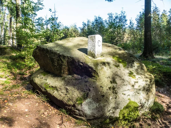 Herbstwanderung Der Herrlichen Tschechischen Waldnatur — Stockfoto