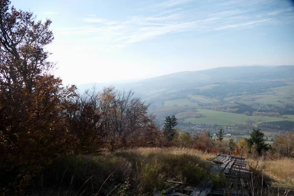 Hermoso Paisaje Rural Checo Otoño Europa —  Fotos de Stock