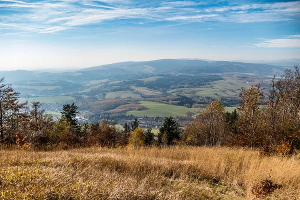 Krásná Česká Krajina Podzim Evropě — Stock fotografie
