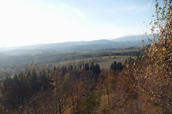 Prachtig Tsjechisch Landschap Herfst Europa — Stockfoto