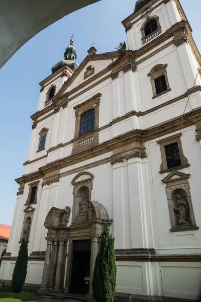 Piękny Barokowy Klasztor Krupce Zachodnich Czechach Europie — Zdjęcie stockowe