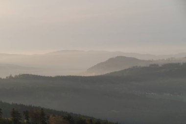 Kuzey Bohemya 'nın güzel doğal ormanı