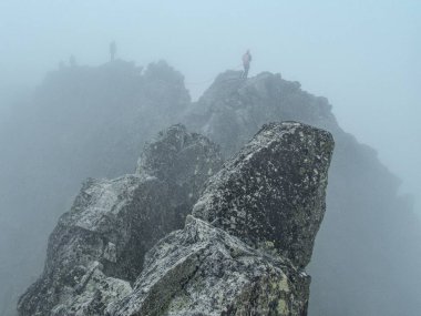 Avrupa 'da Slovakya' daki yüksek tatra dağları