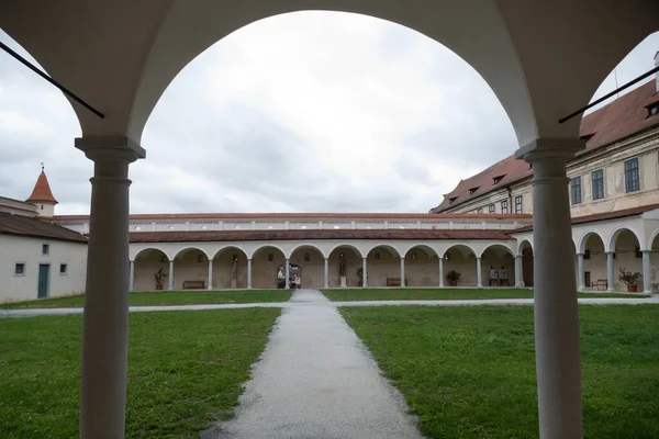 Chateau Uhercice Moravia Czech Republic Europe — Zdjęcie stockowe