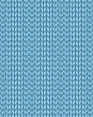 Bebek mavisi renginde örgü dokusu vektörsüz desen
