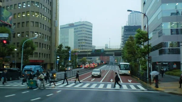 日本ビジネス メガポリス東京 — ストック写真