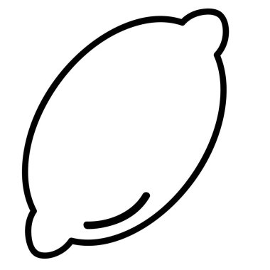 Beyaz arkaplanda izole edilmiş limon.vektör.