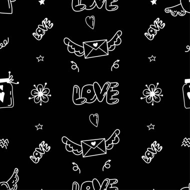 Sevgililer günü için desen