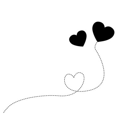 Kalp. Soyut aşk sembolü.