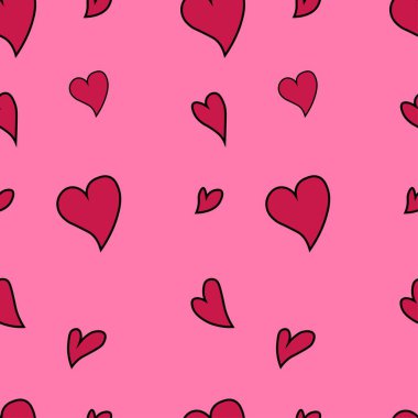 Basit kalpler sorunsuz vektör desen. 