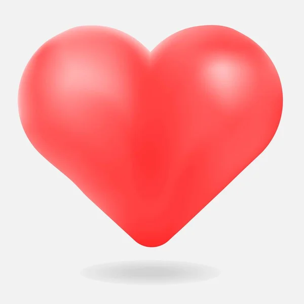 Червоне Серце Векторні Ілюстрації — стоковий вектор