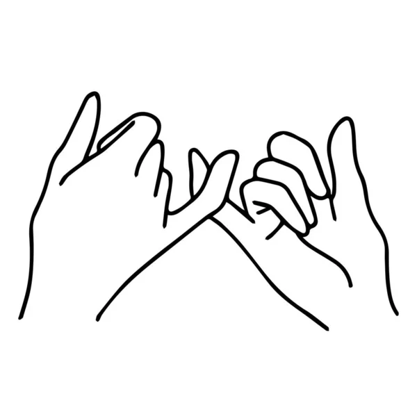 Parmak sözü el ele tutuşur