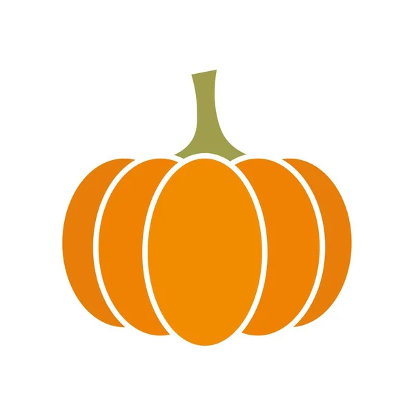 Citrouille Courge Pour Halloween — Image vectorielle
