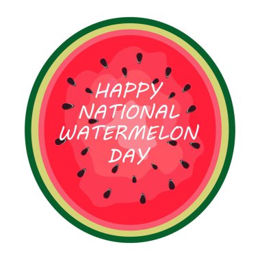 Ulusal Karpuz Gününüz kutlu olsun.