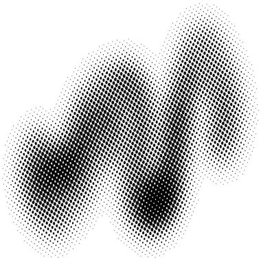 Beyaz arkaplanda siyah noktalar