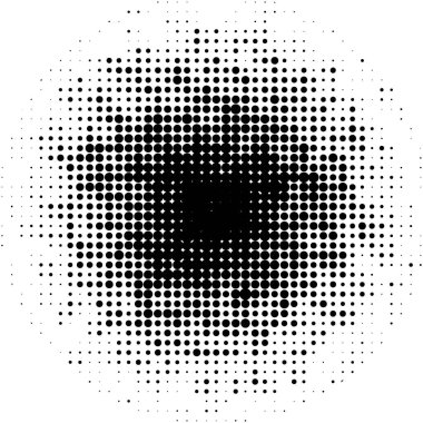 Beyaz arkaplanda siyah noktalar