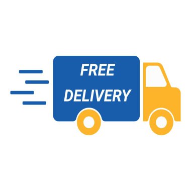 Fast shipping delivery truck 