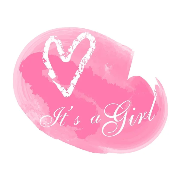 Girl Lettering — Image vectorielle