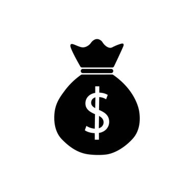 para çantası düz simgesi