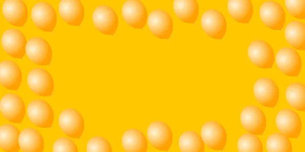 Festive Background Helium Balloons — Image vectorielle
