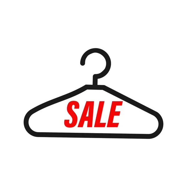 Clothes Hanger Modern Icon Vector Sale — Wektor stockowy