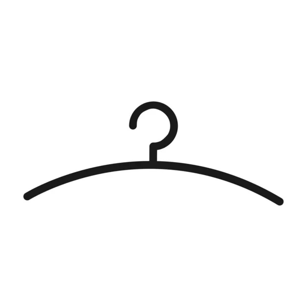 Hanger Line Icon — Vetor de Stock