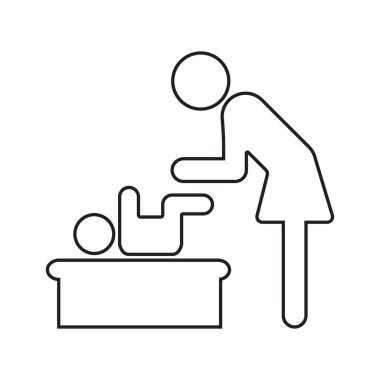 Nursery Room Icon Vector