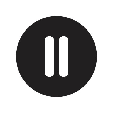 Simge Düz tasarım biçimini duraklat.