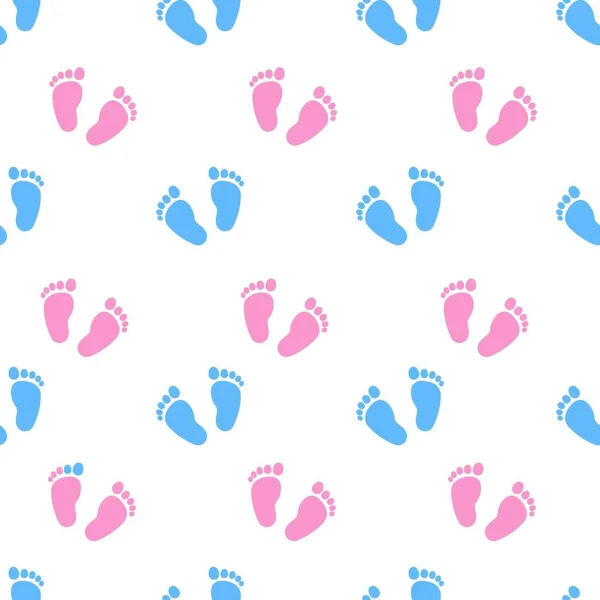 Küçük Şirin Bebek Ayakları — Stok Vektör