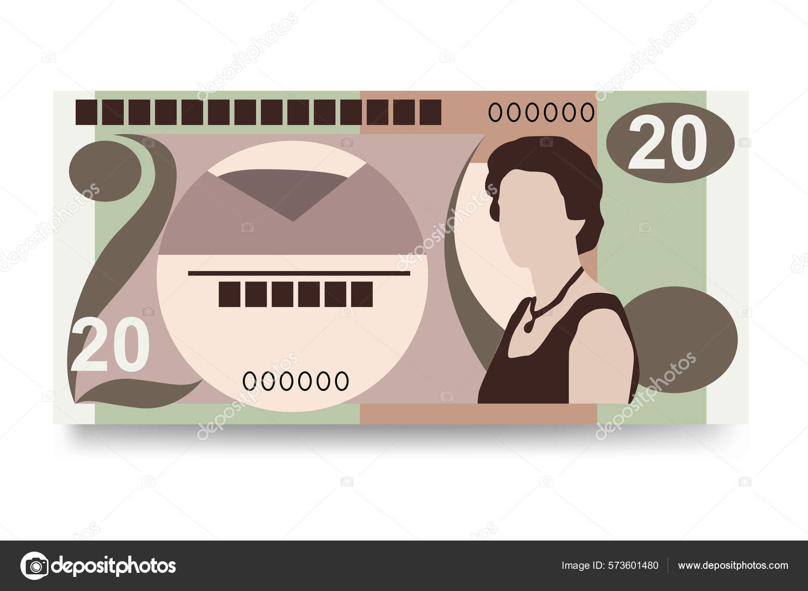 塞舌尔卢比矢量图解塞舌尔的货币包扎钞票纸货币20平淡的风格被白色背景隔离最简单的设计图库矢量图©Zhuna 573601480