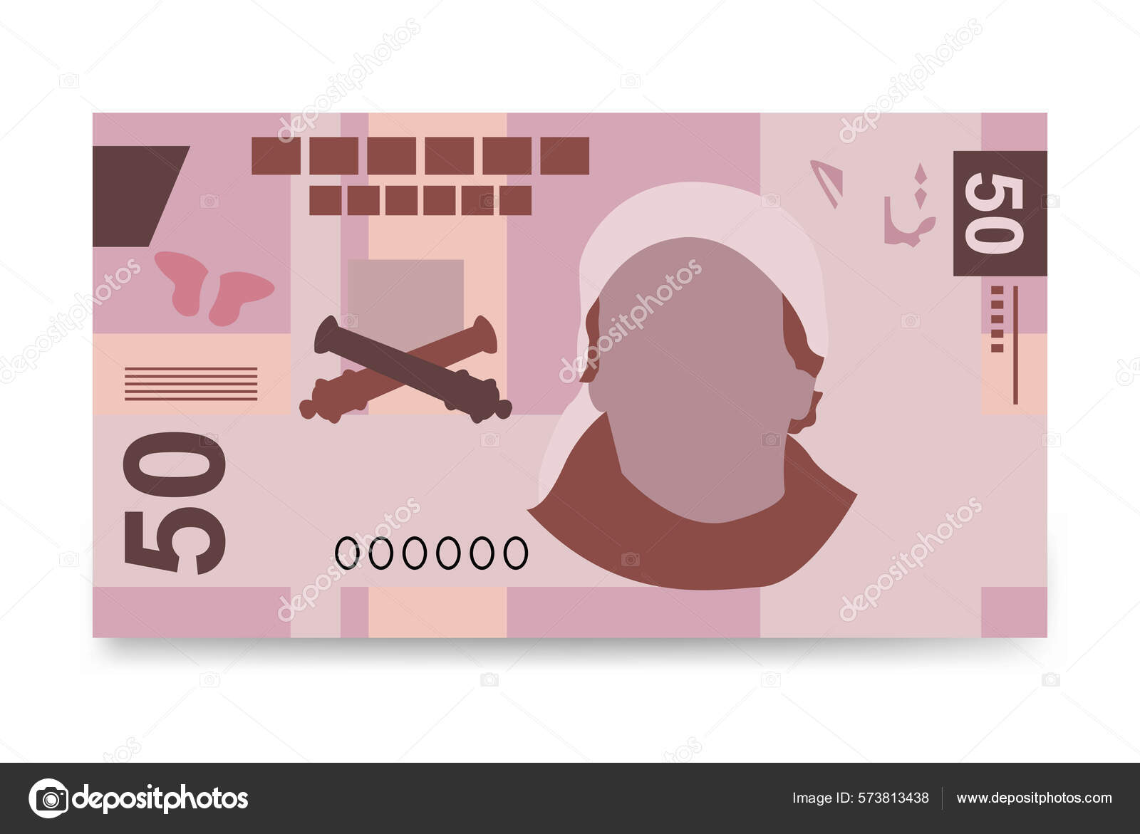 墨西哥比索矢量图解墨西哥货币组合的捆绑钞票纸币50 Mxn 平淡的风格被白色背景隔离最简单的设计图库矢量图©Zhuna 573813438