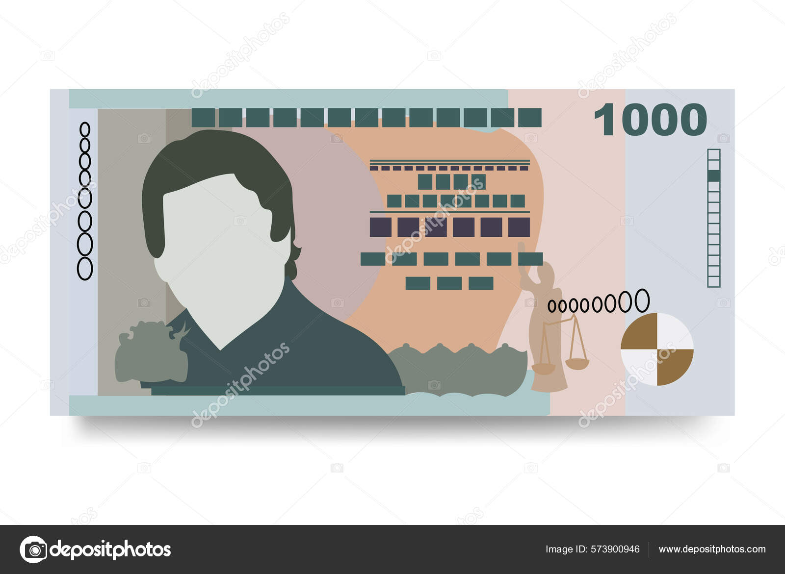 毛里求斯卢比病媒说明毛里求斯的货币组合捆扎钞票纸钞1000卢比平淡的风格被白色背景隔离最简单的设计图库矢量图©Zhuna 573900946