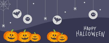 Cadılar Bayramı bayrağı. Sosyal medya hikayeleri için soyut kış geçmişleri. Olay davetiyesi, indirim kuponu, ilan için kullan. sosyal medya