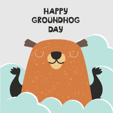 Köstebek Günün kutlu olsun. Köstebek, kar ve noktalı modaya uygun soyut sanat şablonları. Sosyal medya, hikayeler, afişler, davetiye kartları, poster, tebrik kartı, web sitesi başlığı